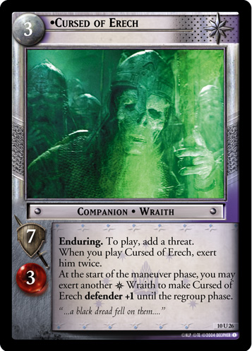 Cursed of Erech (FOIL)