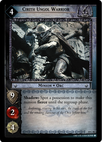 Cirith Ungol Warrior (FOIL)