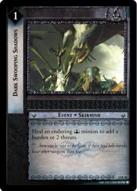 lotr tcg mount doom foils dark swooping shadows foil