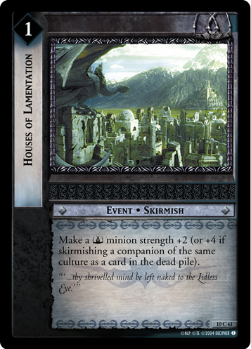 Houses of Lamentation (FOIL)