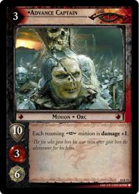 lotr tcg mount doom advance captain