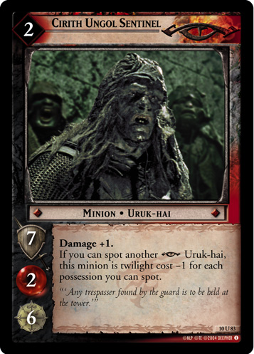 Cirith Ungol Sentinel (FOIL)