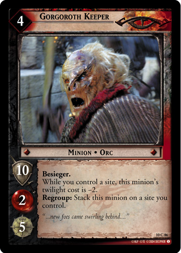 Gorgoroth Keeper (FOIL)