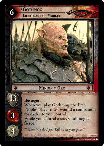 Gothmog, Lieutenant of Morgul (FOIL)