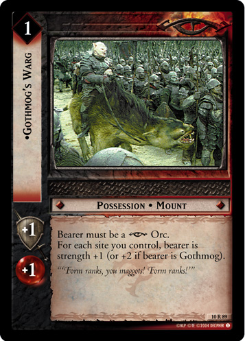 Gothmog's Warg (FOIL)