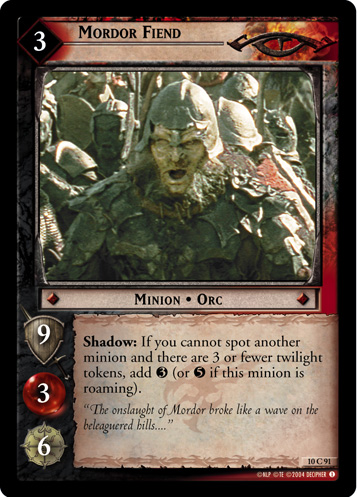 Mordor Fiend (FOIL)