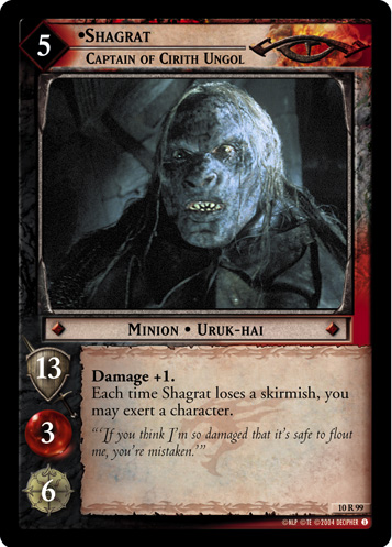 Shagrat, Captain of Cirith Ungol (FOIL)