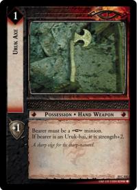 lotr tcg mount doom foils uruk axe foil