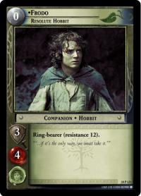 lotr tcg mount doom foils frodo resolute hobbit foil