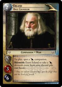 lotr tcg shadows erland dale counselor