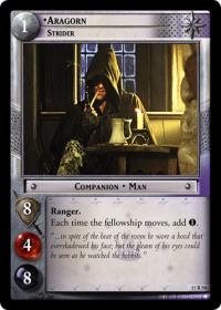 lotr tcg shadows aragorn strider