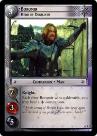 lotr tcg shadows boromir hero of osgiliath