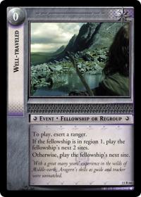 lotr tcg shadows well traveled