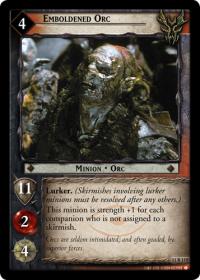 lotr tcg shadows emboldened orc