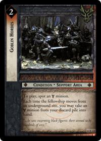 lotr tcg shadows goblin hordes