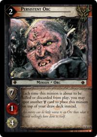 lotr tcg shadows persistent orc