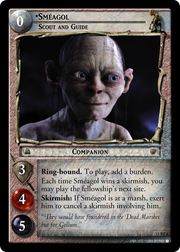 Smeagol, Scout and Guide (Foil)