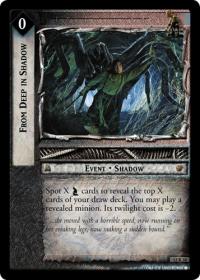 lotr tcg black rider from deep in shadow