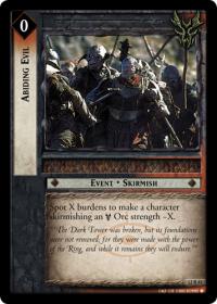 lotr tcg black rider abiding evil