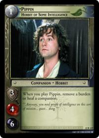 lotr tcg black rider pippin hobbit of some intelligence