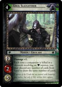 lotr tcg black rider uruk slaughterer