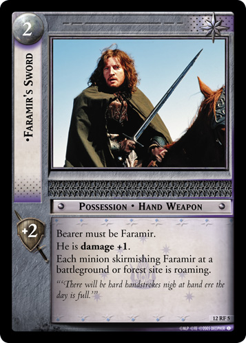 Faramir's Sword (FOIL)