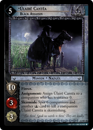 Ulaire Cantea, Black Assassin (FOIL)