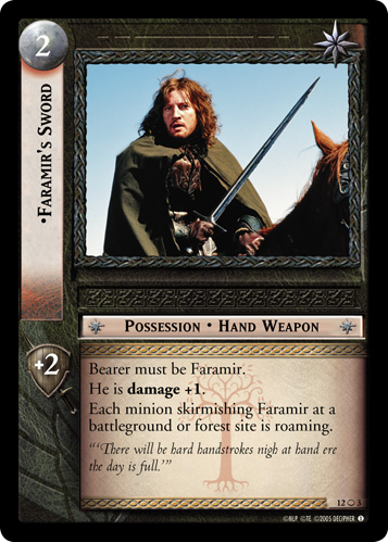Faramir's Sword (MW Foil)