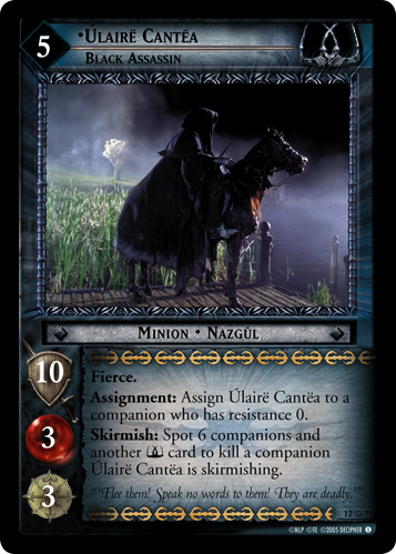 Ulaire Cantea, Black Assassin (MW Foil)