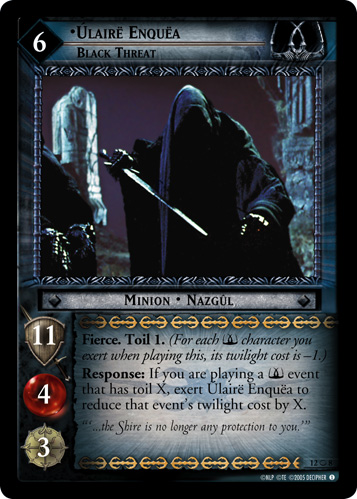 Ulaire Enquea, Black Threat (MW Foil)