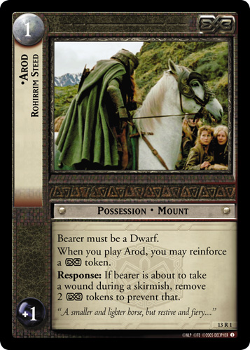 Arod, Rohirrim Steed