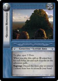lotr tcg bloodlines secluded homestead