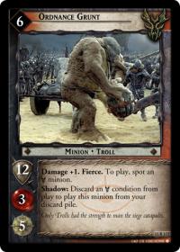 lotr tcg bloodlines ordnance grunt