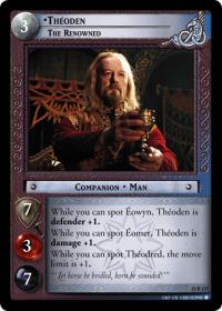 lotr tcg bloodlines theoden the renowned