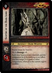 lotr tcg bloodlines sceptre of the dark lord