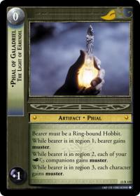 lotr tcg bloodlines phial of galadriel the light of earendil