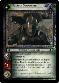 lotr tcg bloodlines assault commander