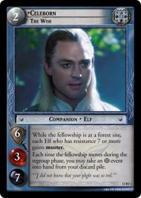 lotr tcg bloodlines celeborn the wise f