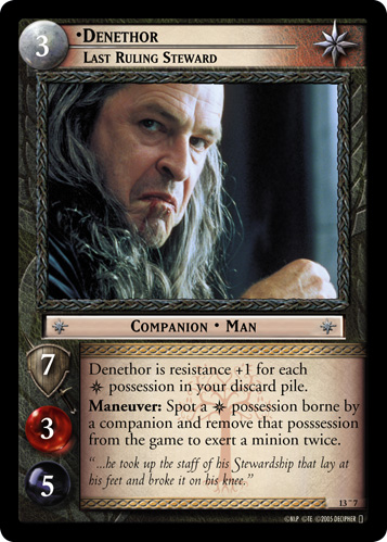 Denethor, Last Ruling Steward (MW Foil)