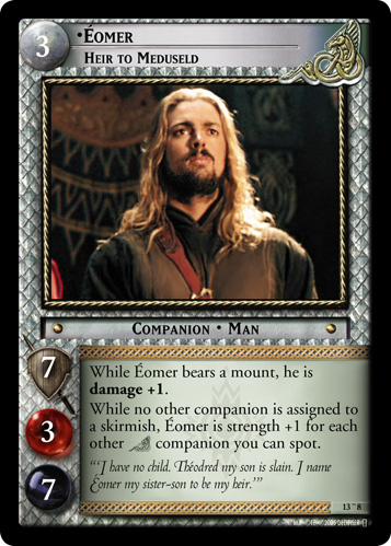 Eomer, Heir to Meduseld (MW Foil)