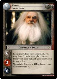 lotr tcg the hunters gloin son of groin