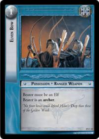 lotr tcg the hunters c uc elven bow