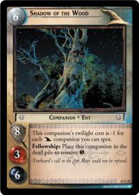 lotr tcg the hunters c uc shadow of the wood