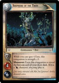 lotr tcg the hunters shepherd of the trees