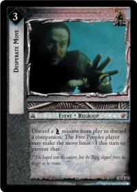 lotr tcg the hunters desperate move