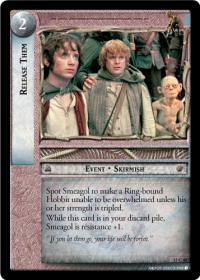 lotr tcg the hunters c uc release them