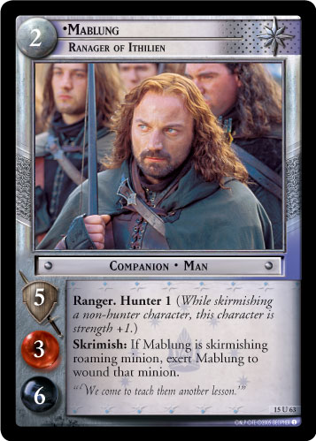 Mablung, Ranger of Ithilien