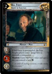 lotr tcg the hunters bill ferny agent of saruman