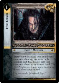 lotr tcg the hunters c uc lying counsel