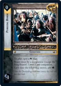 lotr tcg the hunters c uc pursuing horde